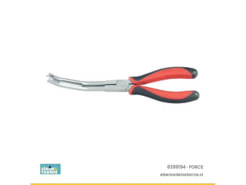 Pinza curva para conector de bujías