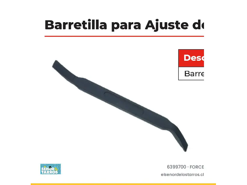 Barretilla de ajuste de frenos