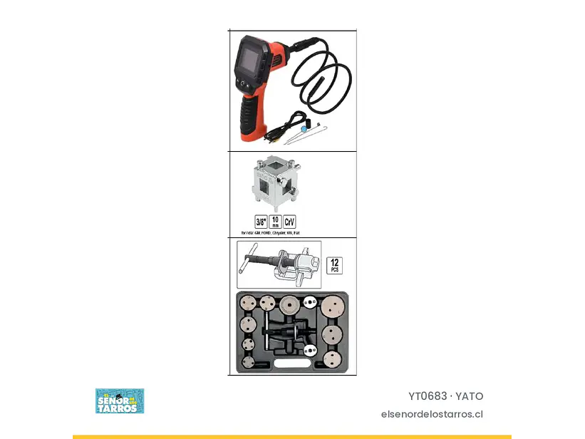 Cubo para comprimir caliper de freno