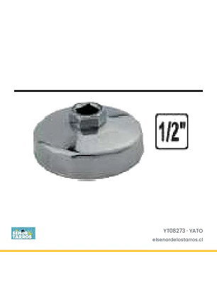 Llave de filtro tipo copa, 14 a 84 mm