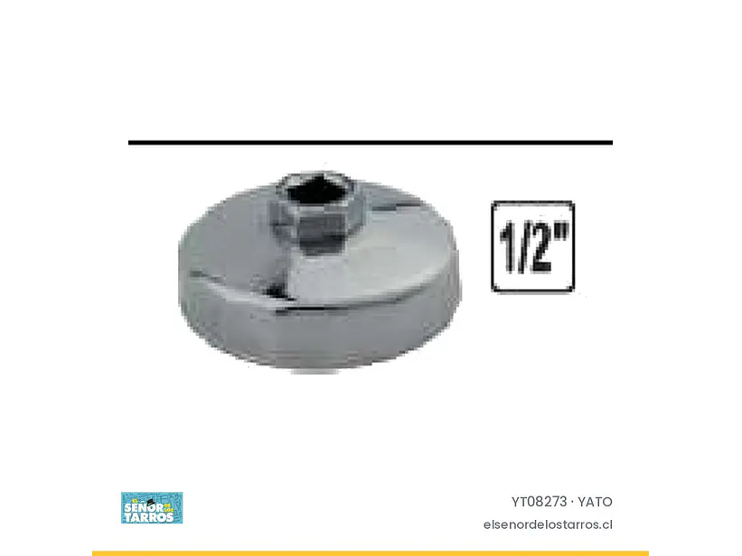 Llave de filtro tipo copa, 14 a 84 mm