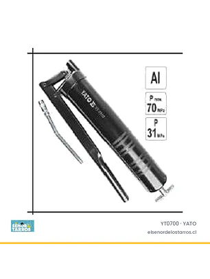 Engrasadora manual de palanca 500 cc