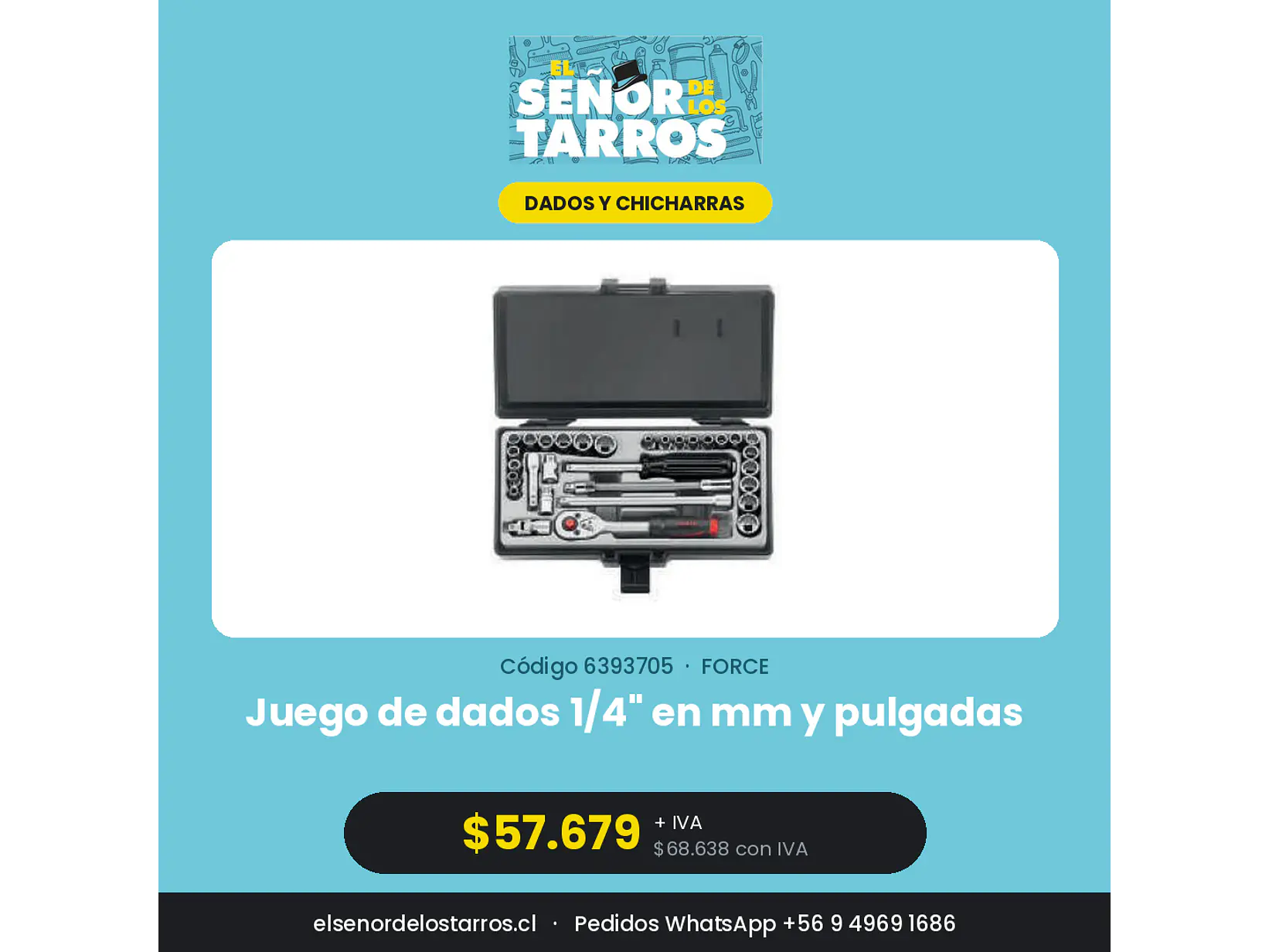 Juego de dados 1/4