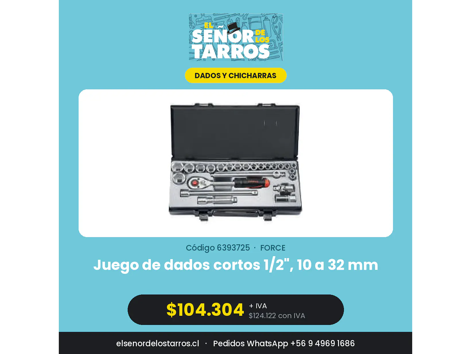 Juego de dados cortos 1/2
