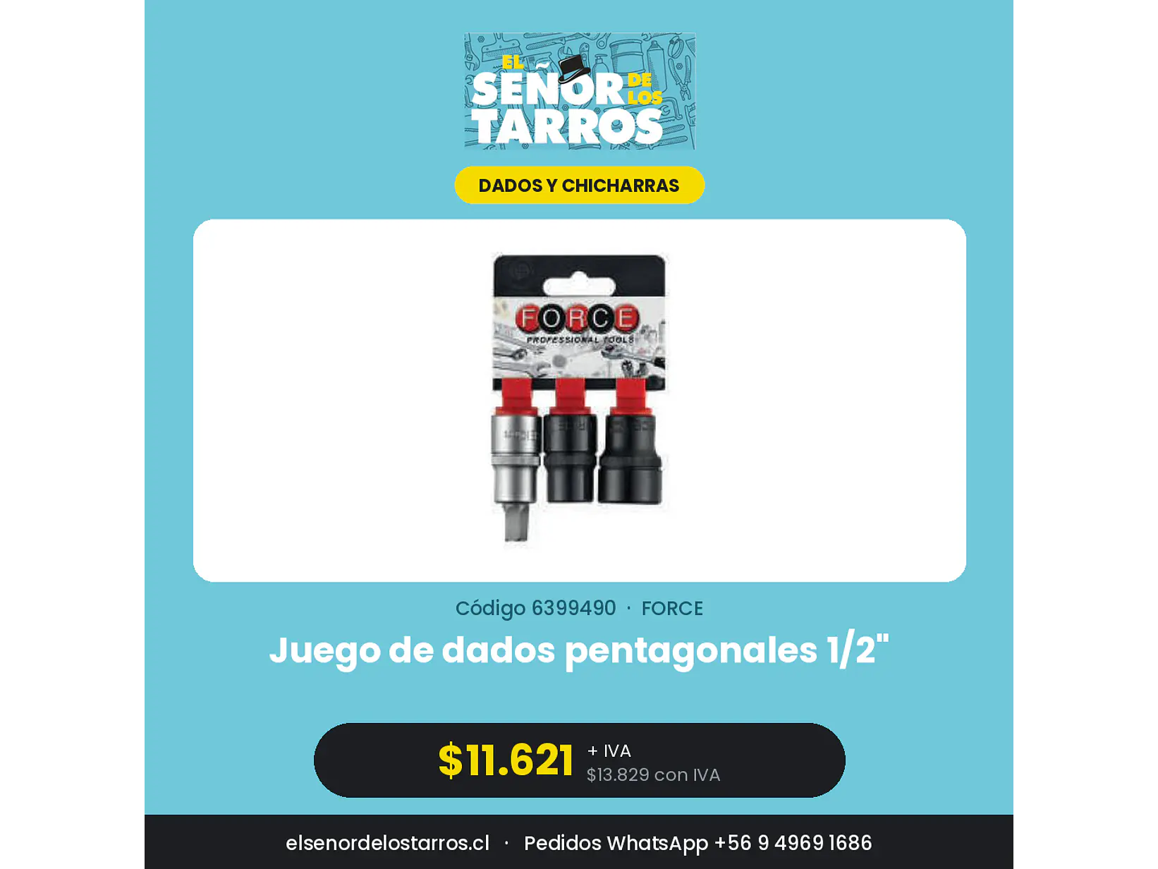 Juego de dados pentagonales 1/2
