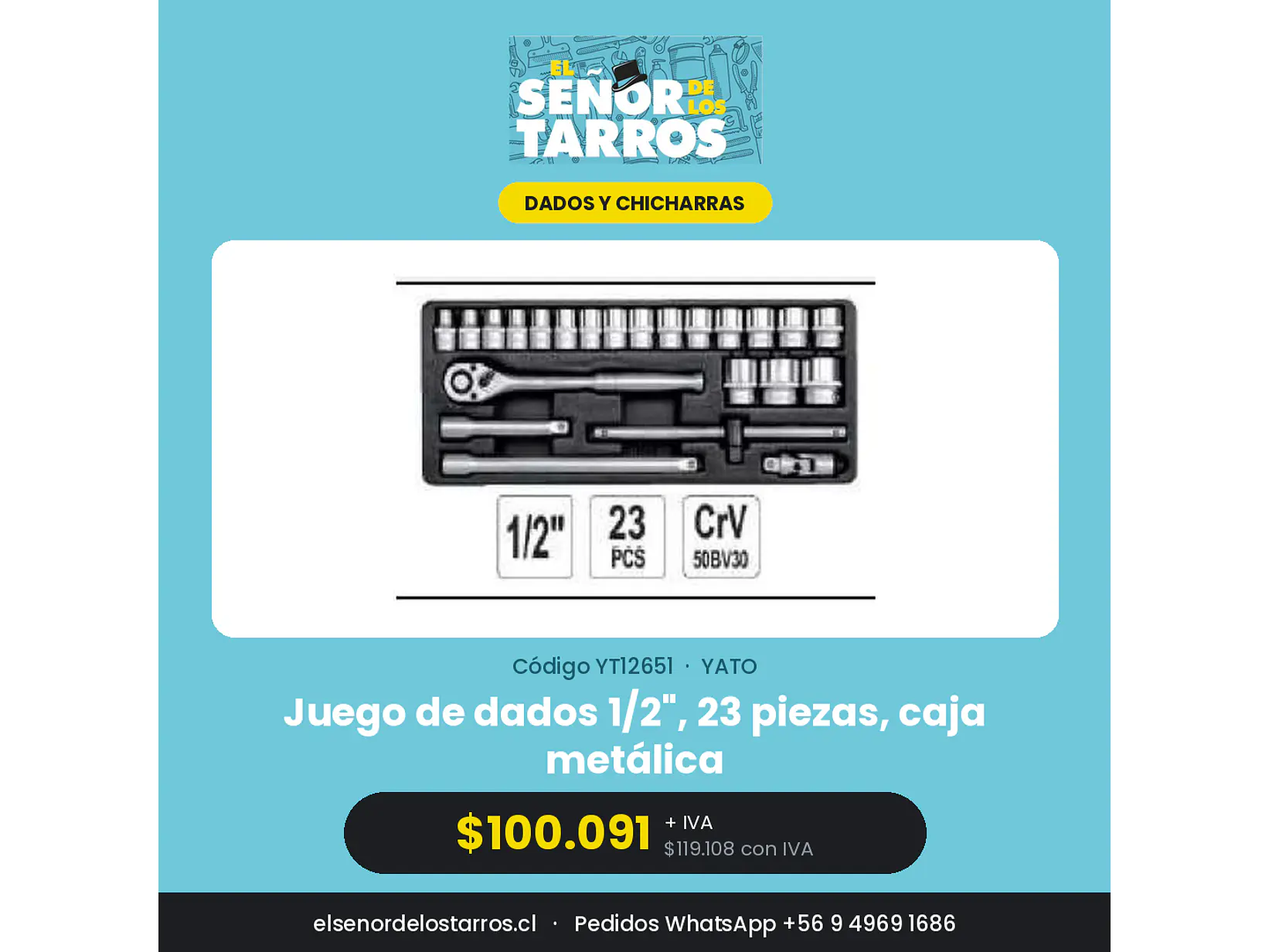 Juego de dados 1/2