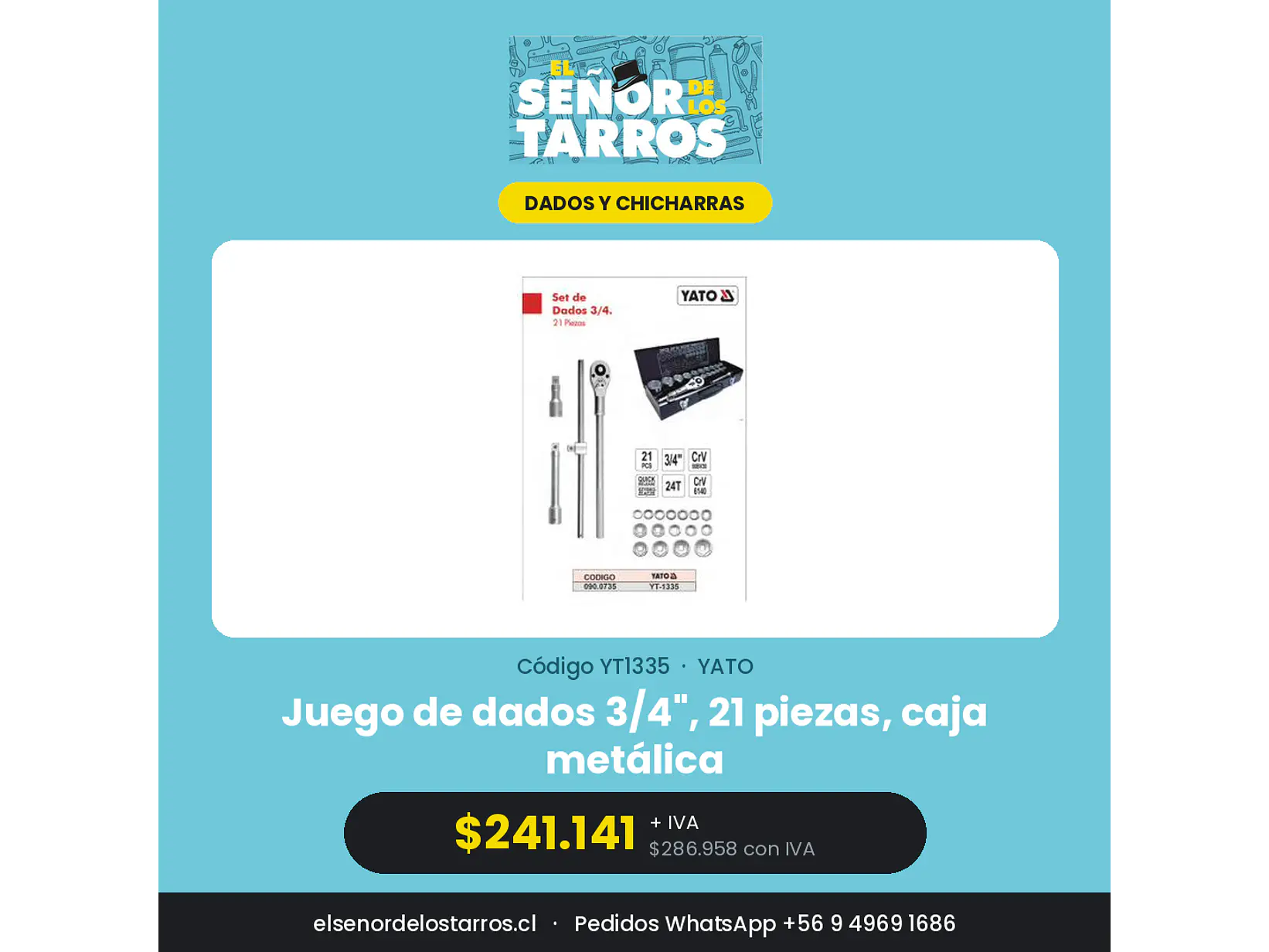 Juego de dados 3/4