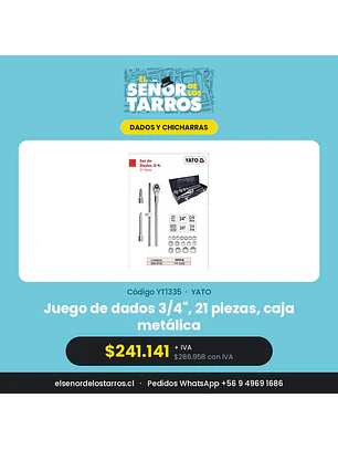 Juego de dados 3/4
