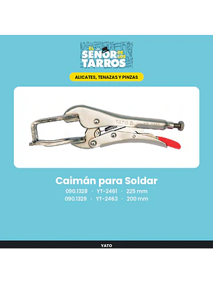 Caimán para Soldar 225 mm
