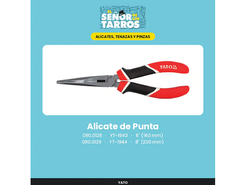 Alicate de Punta 8