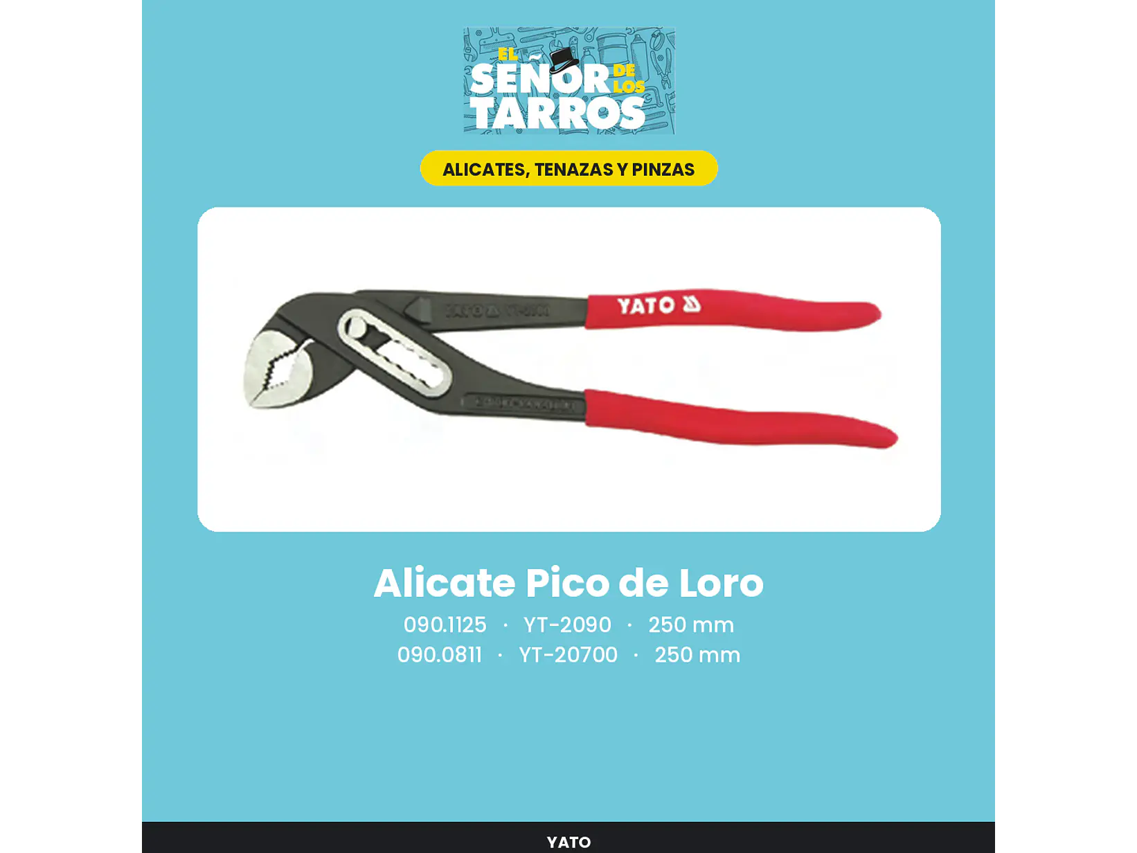 Alicate Pico de Loro 250 mm