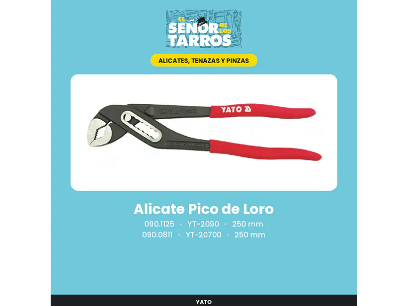 Alicate Pico de Loro 250 mm