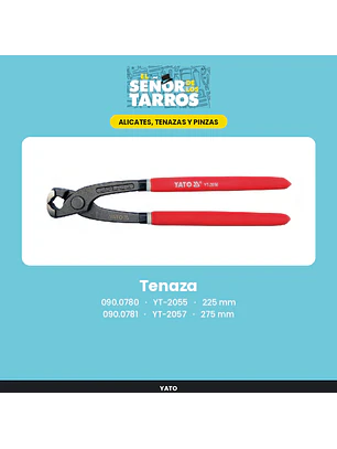 Tenaza 275 mm