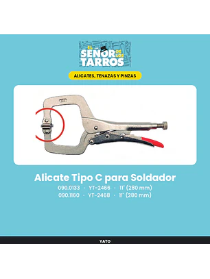 Alicate Tipo C para Soldador 11