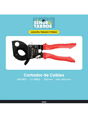 Cortador de Cables 300 mm, máx. 240 mm²