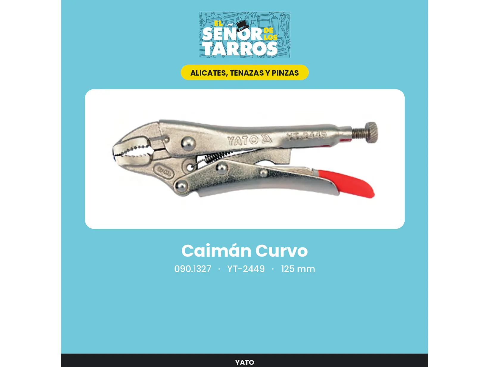 Caimán Curvo 125 mm