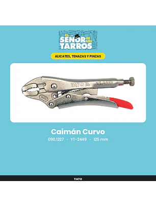 Caimán Curvo 125 mm