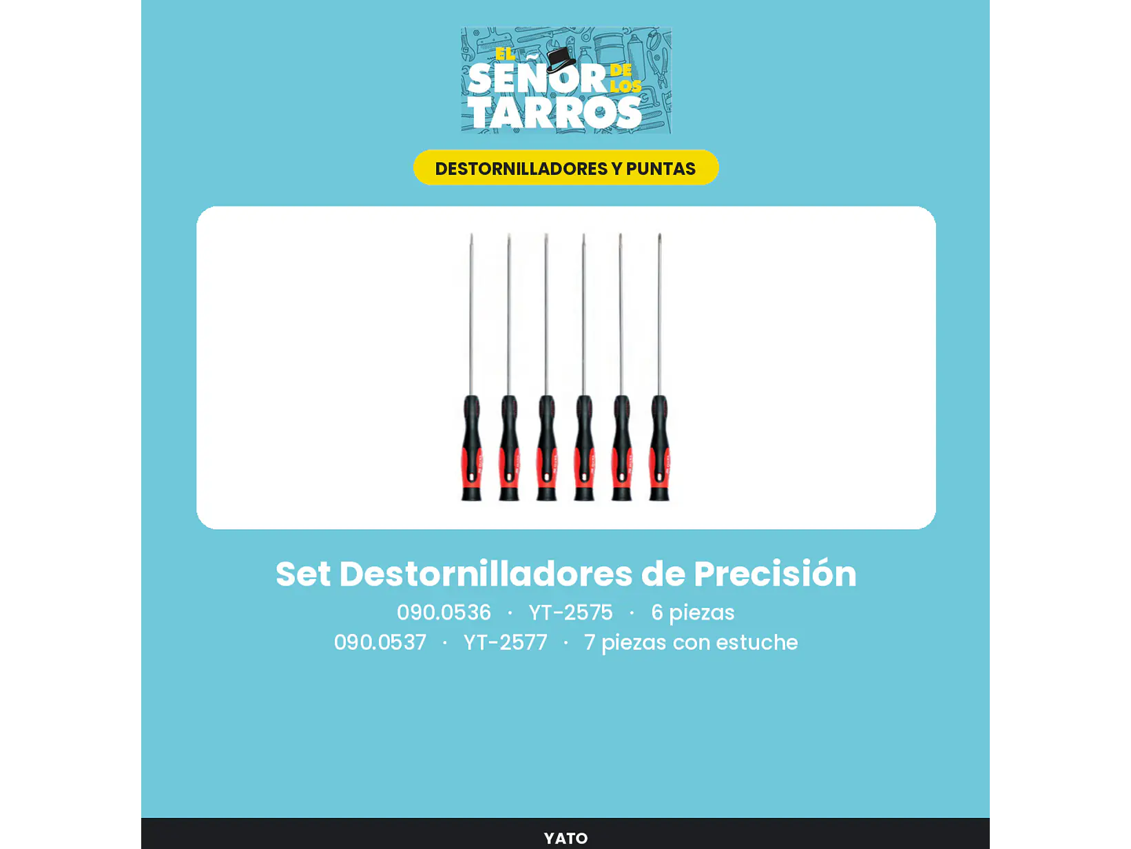 Set Destornilladores de Precisión