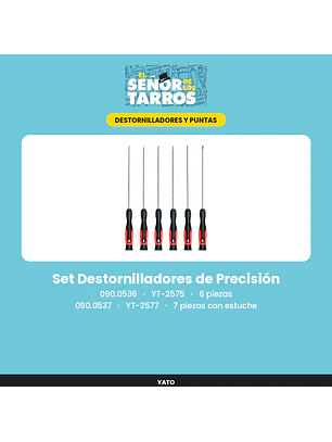 Set Destornilladores de Precisión