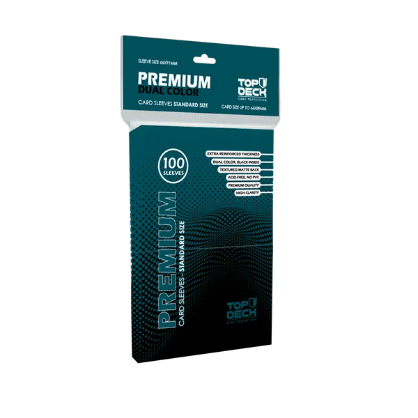 Protectores Premium | TOPDECK Standard 66x91mm | Negro 1