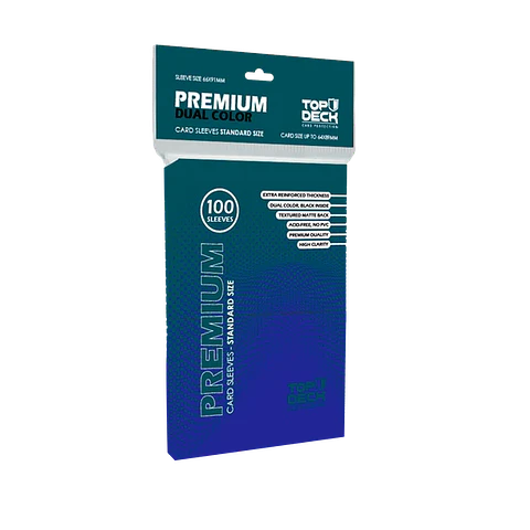 Protectores Premium | TOPDECK Standard 66x91mm | Azul