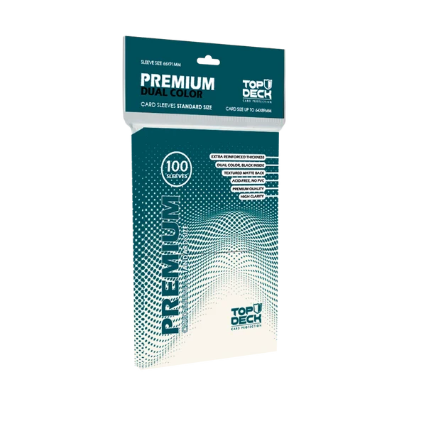 Protectores Premium | TOPDECK Standard 66x91mm | Blanco 1