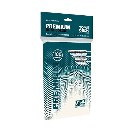 Protectores Premium | TOPDECK Standard 66x91mm | Blanco