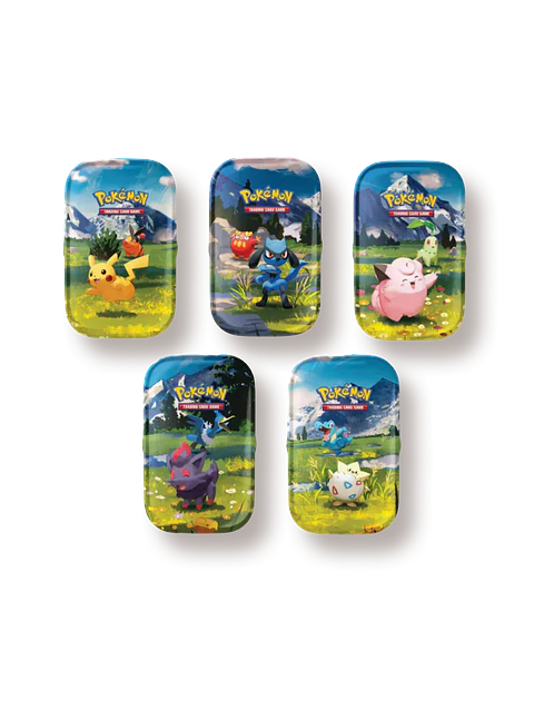 Pokémon TCG Mega Evolution Chaos Rising Mini Tin Inglés
