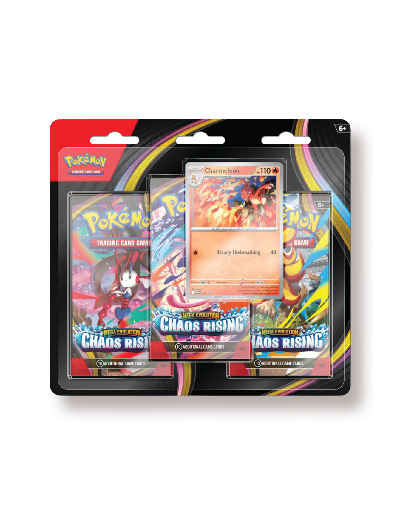 Pokémon TCG Mega Evolution Chaos Rising Blister Inglés 1
