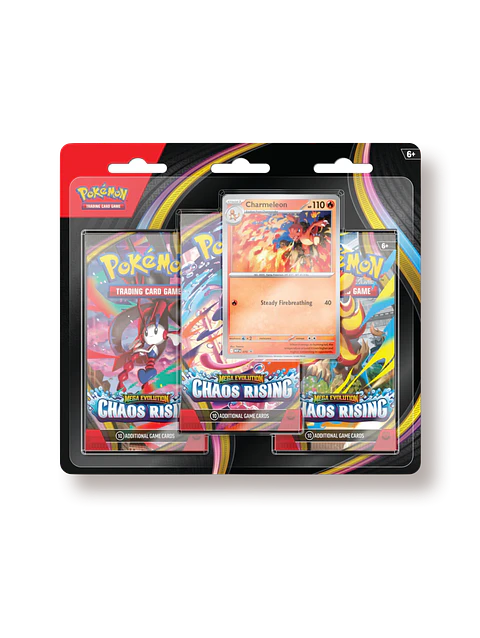Pokémon TCG Mega Evolution Chaos Rising Blister Inglés