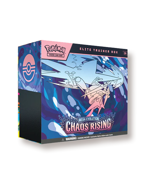 Pokémon TCG Mega Evolution Chaos Rising Elite Trainer Box Inglés