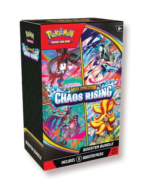 Pokémon TCG Mega Evolution Chaos Rising Booster Bundle Inglés