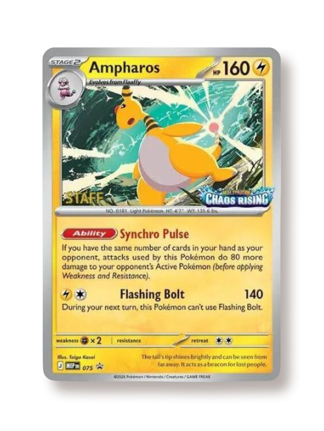 Ampharos 075 [STAFF] Español 1