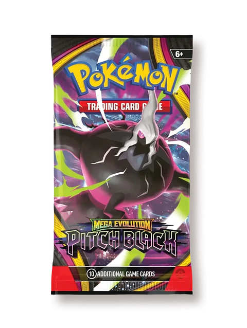 Pokémon TCG Mega Evolution Pitch Black Sobre Inglés
