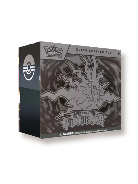 Pokémon TCG Mega Evolution Pitch Black Elite Trainer Box Inglés