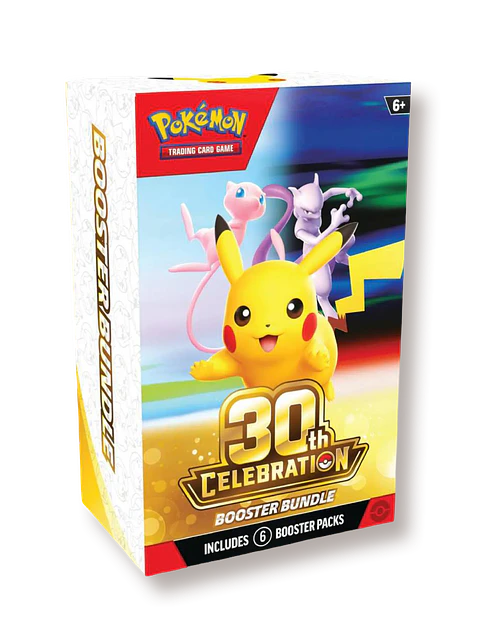 [PREVENTA] Pokémon TCG 30th Anniversary Booster Bundle Inglés