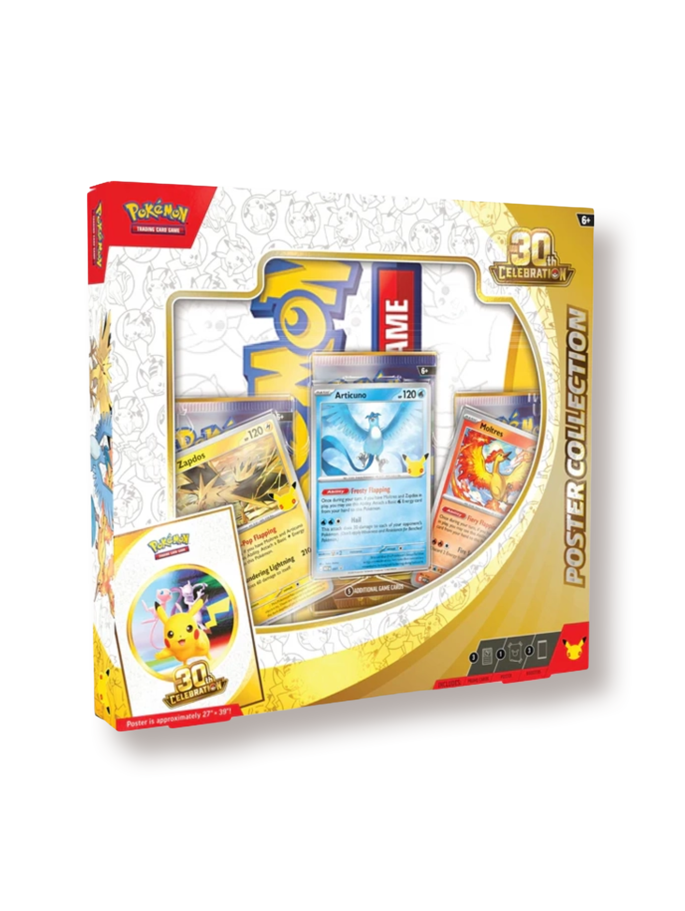 [PREVENTA] Pokémon TCG 30th Anniversary Poster Collection Inglés 1