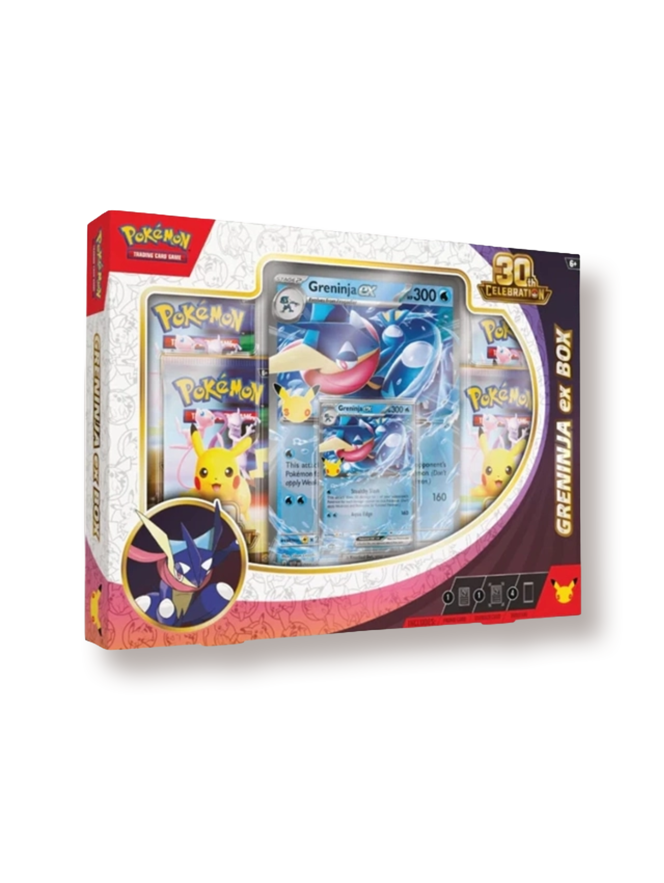 [PREVENTA] Pokémon TCG 30th Anniversary Greninja EX Box Inglés 1