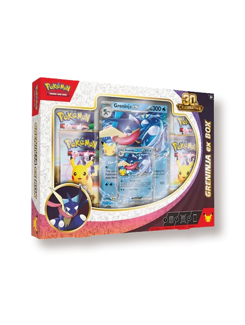[PREVENTA] Pokémon TCG 30th Anniversary Greninja EX Box Inglés
