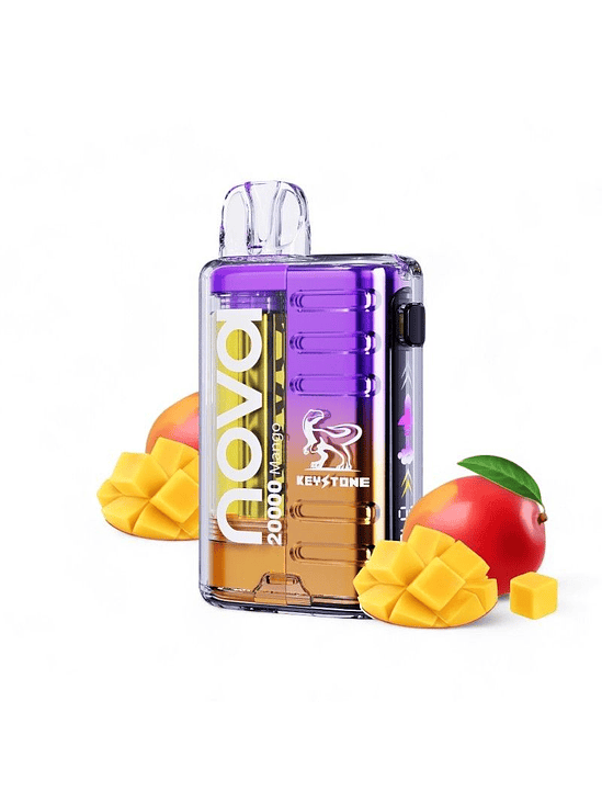 VAPORIZADOR DESECHABLE NOVA 20000 ZERO MANGO-KEYSTONE