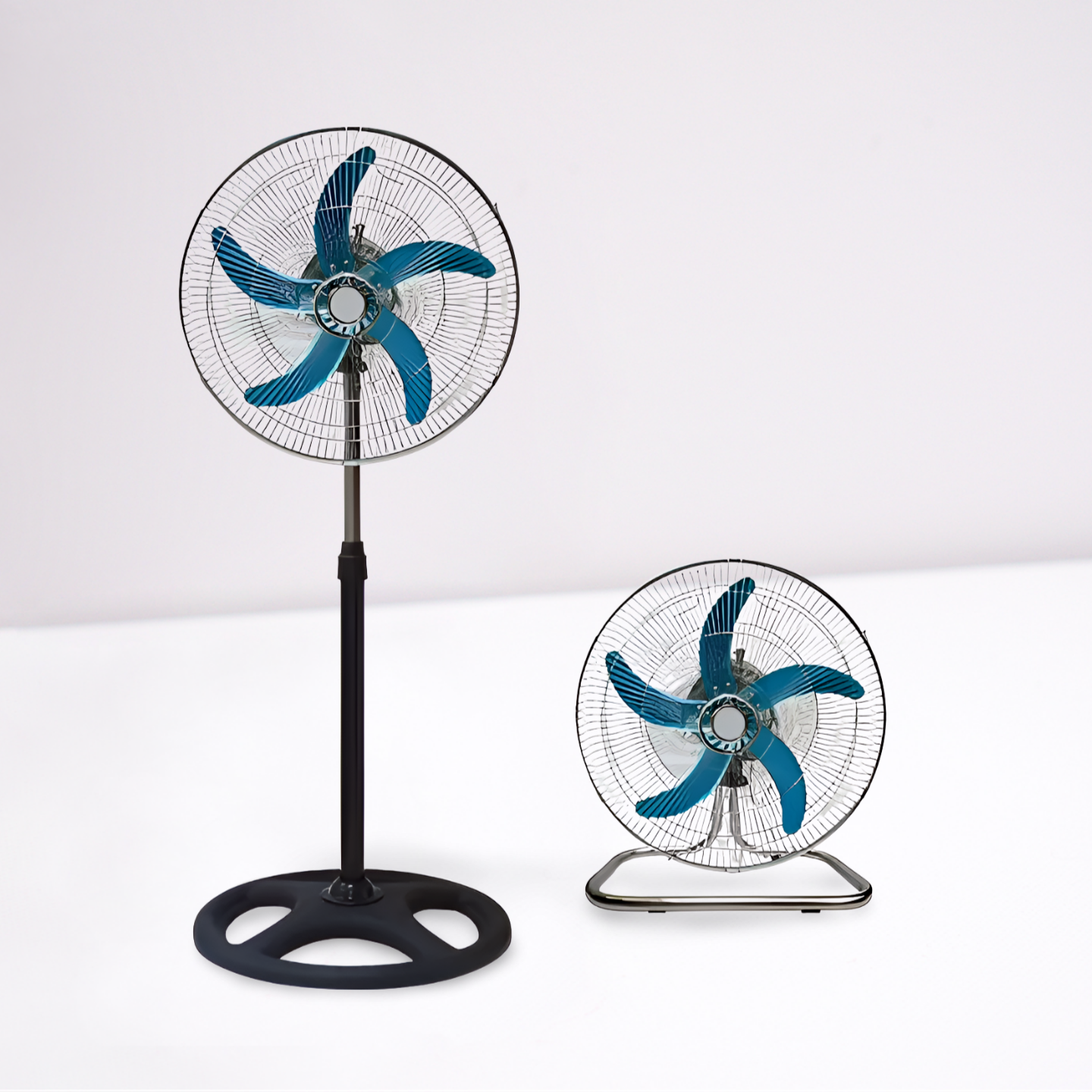 Ventilador Metalico Alta Potencia 2 En 1