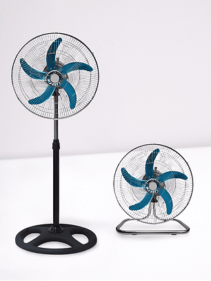 Ventilador Metalico Alta Potencia 2 En 1