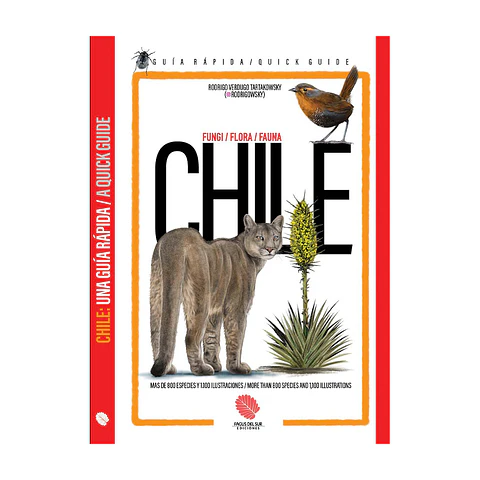 Guía de Chile: Funga, Flora y Fauna (Español-Inglés) - Rodrigo Verdugo