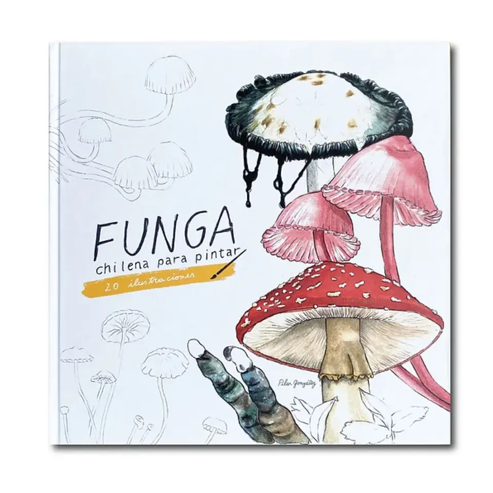 Funga Chilena para Pintar 1