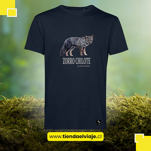 Polera Orgánica Fauna Chilena (Edición Limitada)