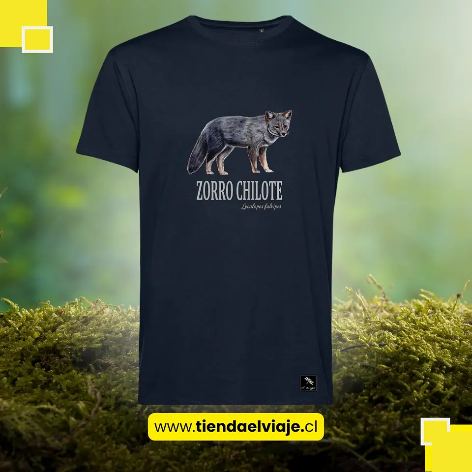 Polera Orgánica Fauna Chilena (Edición Limitada) 1