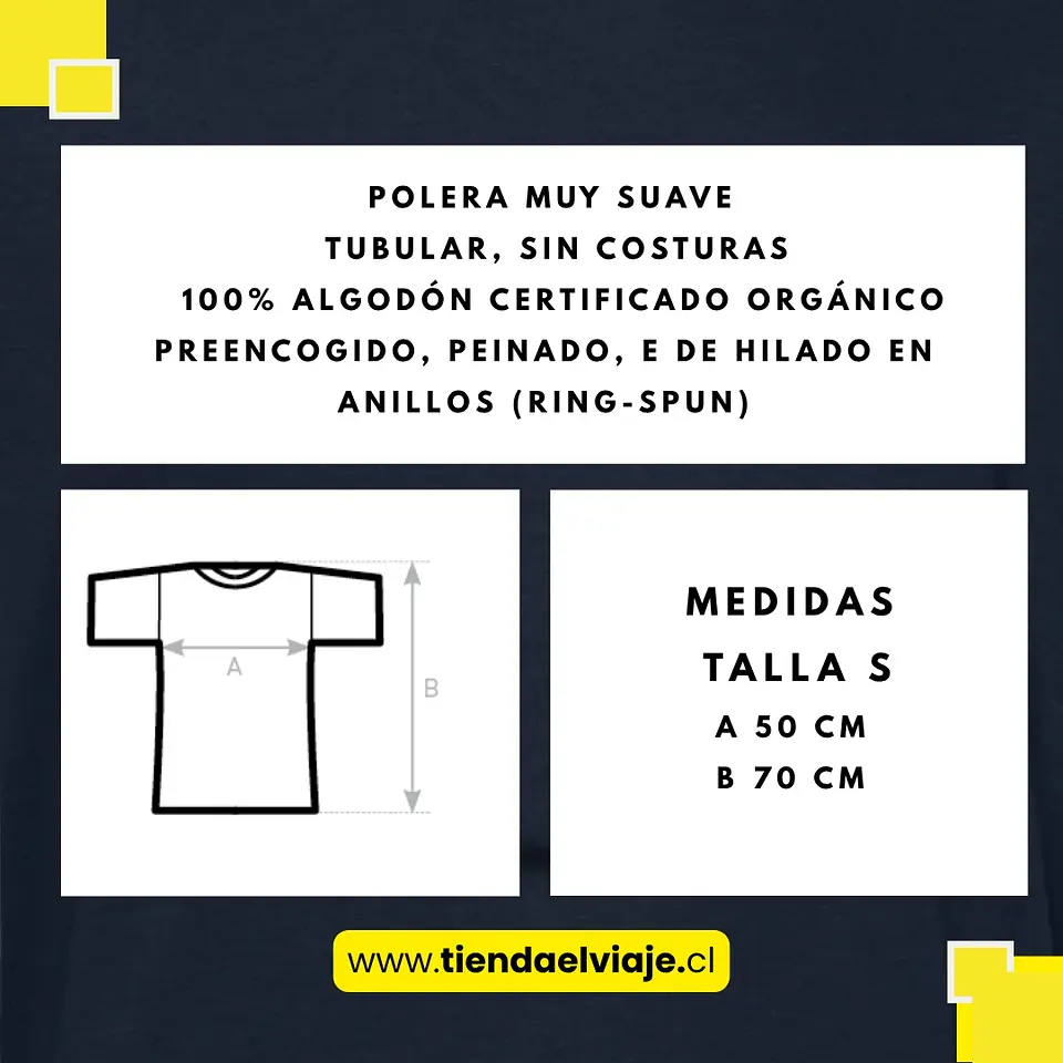 Polera Orgánica Fauna Chilena (Edición Limitada) 4