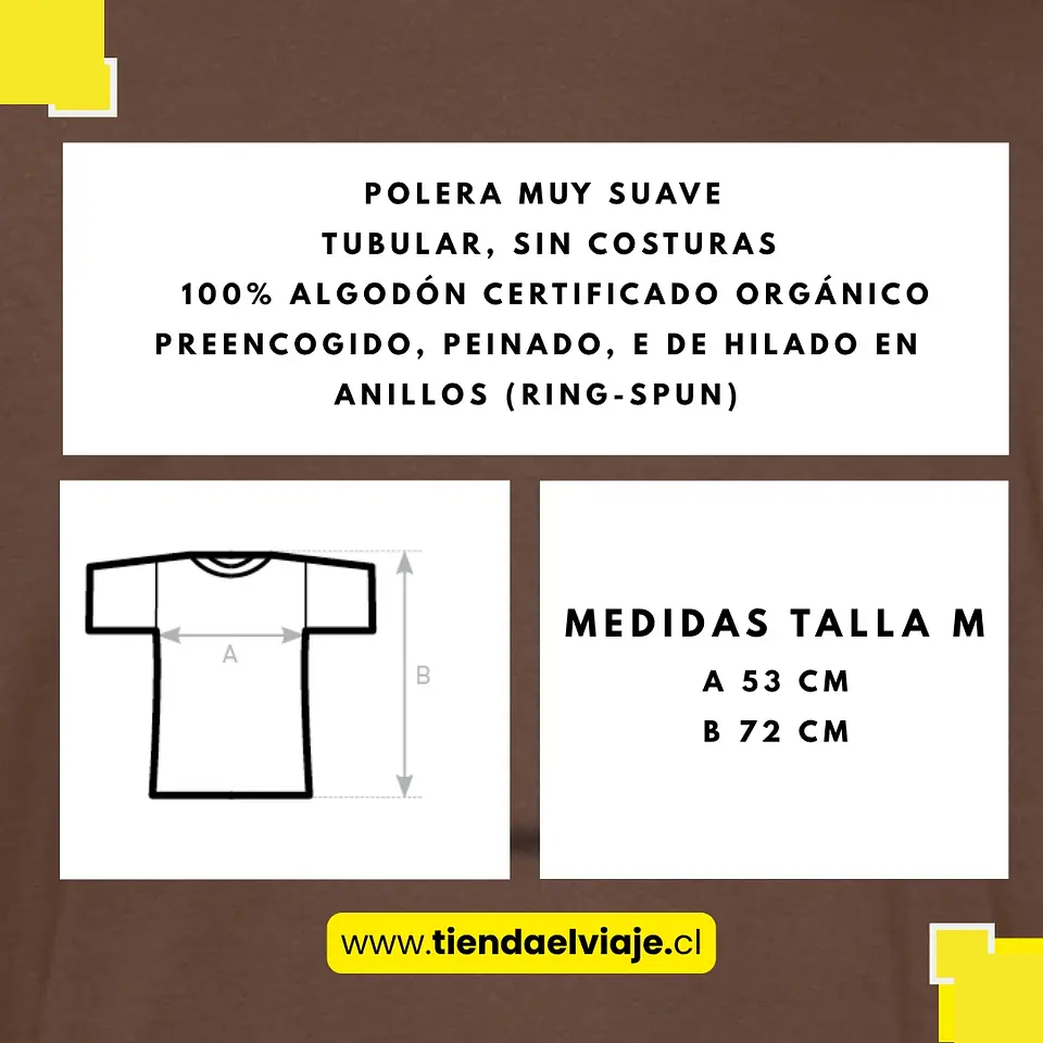 Polera Orgánica Fauna Chilena (Edición Limitada) 3
