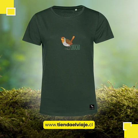 Polera Orgánica Fauna Chilena (Edición Limitada)