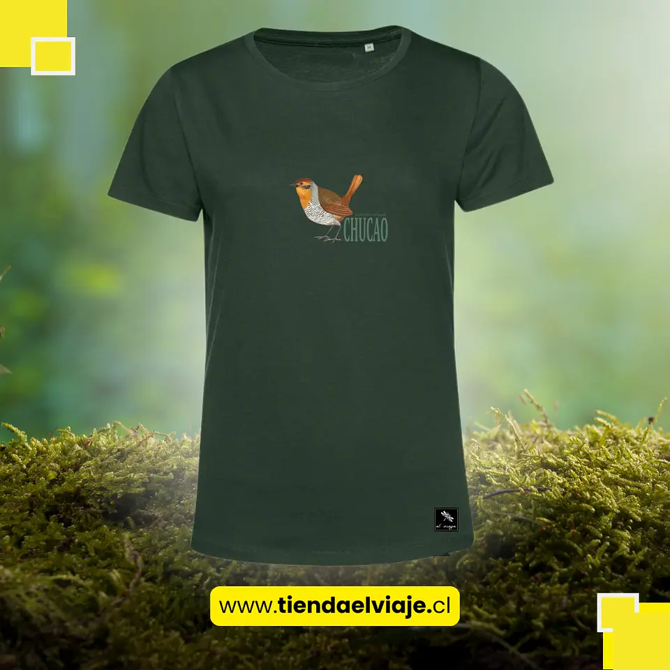 Polera Orgánica Fauna Chilena (Edición Limitada) 1